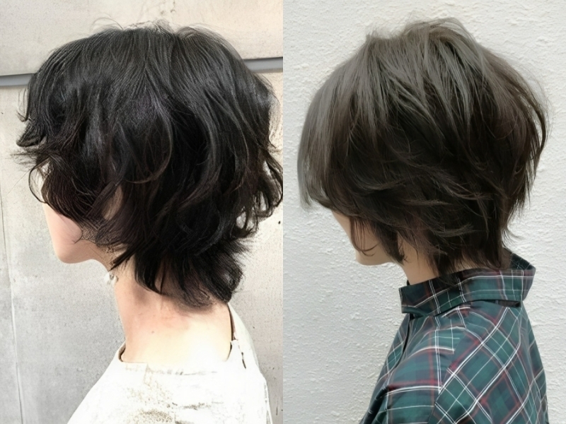 tóc tomboy mullet hình 5