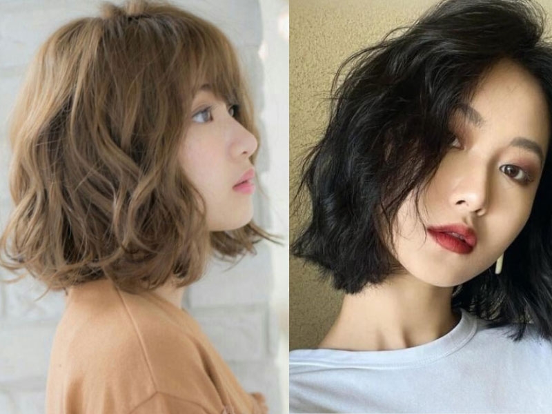 Tóc xoăn sóng hình 2