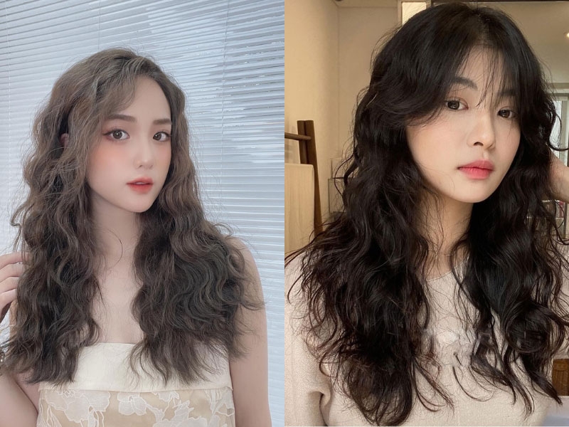 Tóc xoăn sóng hình 3