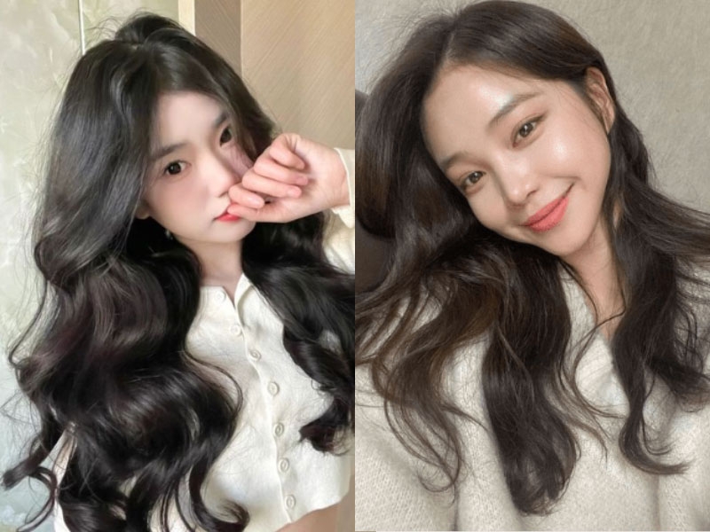 Tóc xoăn sóng hình 5