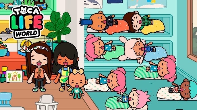 Toca Boca có nhiều khu vực thú vị