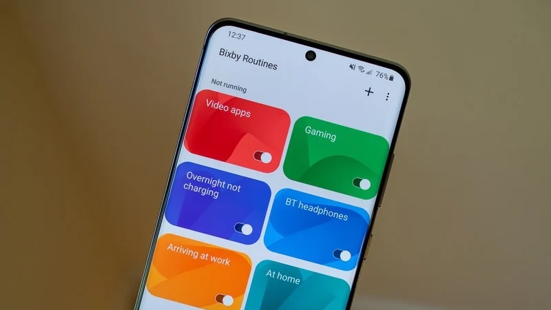 Cách tối ưu pin Samsung đơn giản và hiệu quả - tắt Bixby Routines