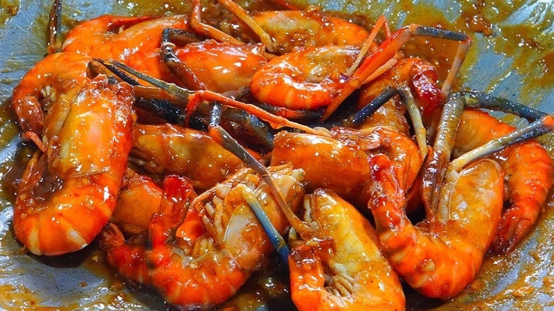 Tôm càng xanh sốt me hình 5