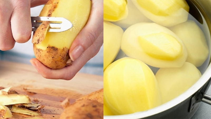 cách làm tôm cuộn khoai tây - hình 4