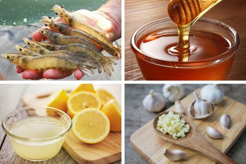 Tôm nướng mật ong ảnh 1