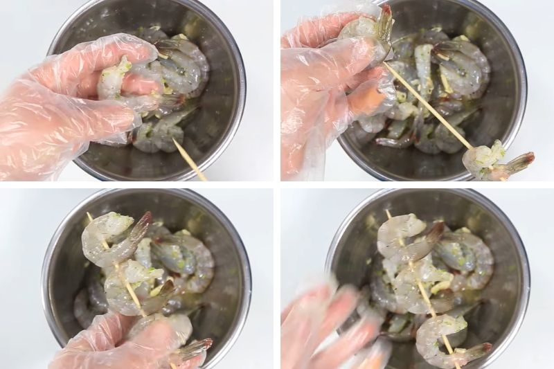 Tôm nướng mật ong ảnh 4