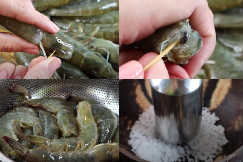 tôm rang lá chanh 2