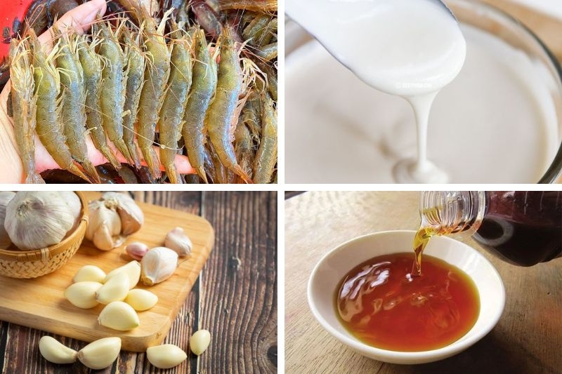 Tôm rim nước cốt dừa ảnh 1