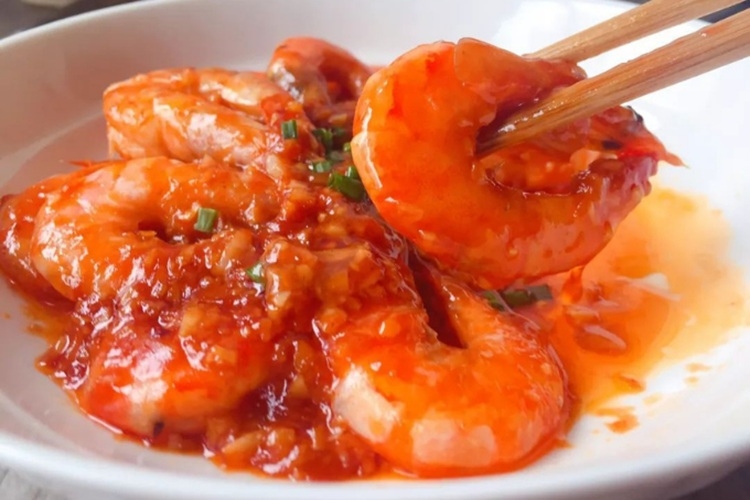 tôm sốt hạt thông 5