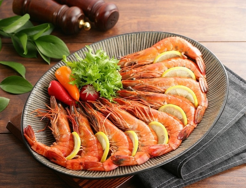 Tôm sú hấp 6