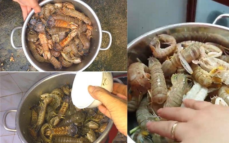 Ướp tôm tít để làm món ăn thêm đậm vị