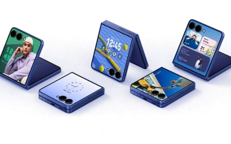 điện thoại cho nữ thiết kế đẹp 2026 - Samsung Galaxy Z Flip7