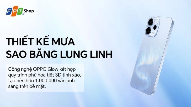 Điện thoại màu xanh OPPO Reno15 F 5G