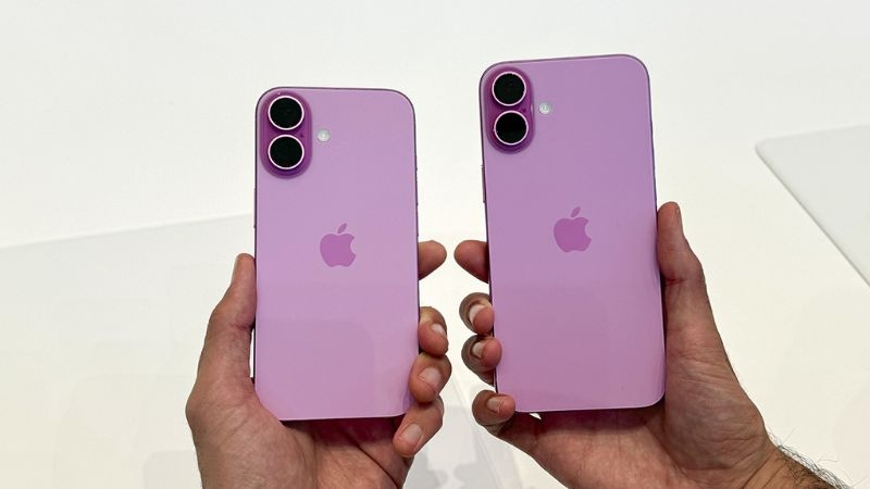 iPhone 16 và 16 Plus màu hồng