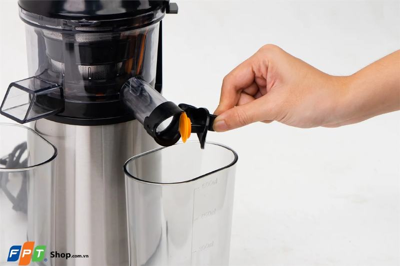 Top máy ép chậm dễ vệ sinh ít kẹt bã (hình 3)