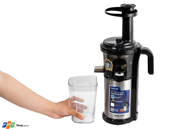 Top máy ép chậm dễ vệ sinh ít kẹt bã (hình 6)