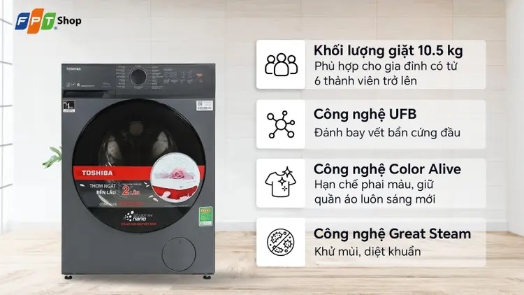 TOP máy giặt tốt nhất cho gia đình 2025 ảnh 1