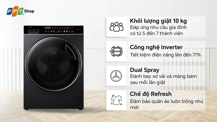 TOP máy giặt tốt nhất cho gia đình 2025 ảnh 6