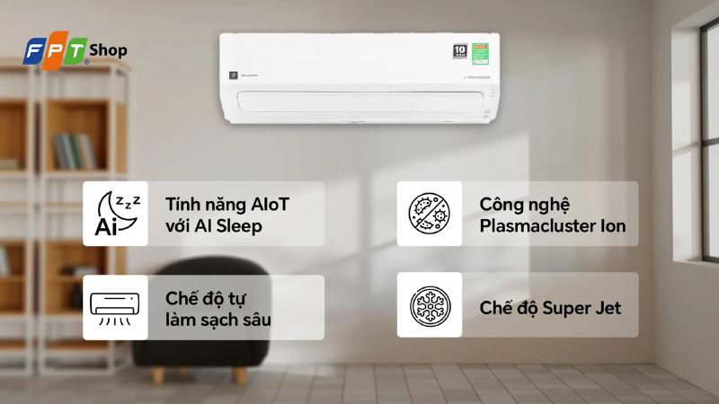 Top máy lạnh Sharp 2HP tốt nhất 2025 (hình 4)