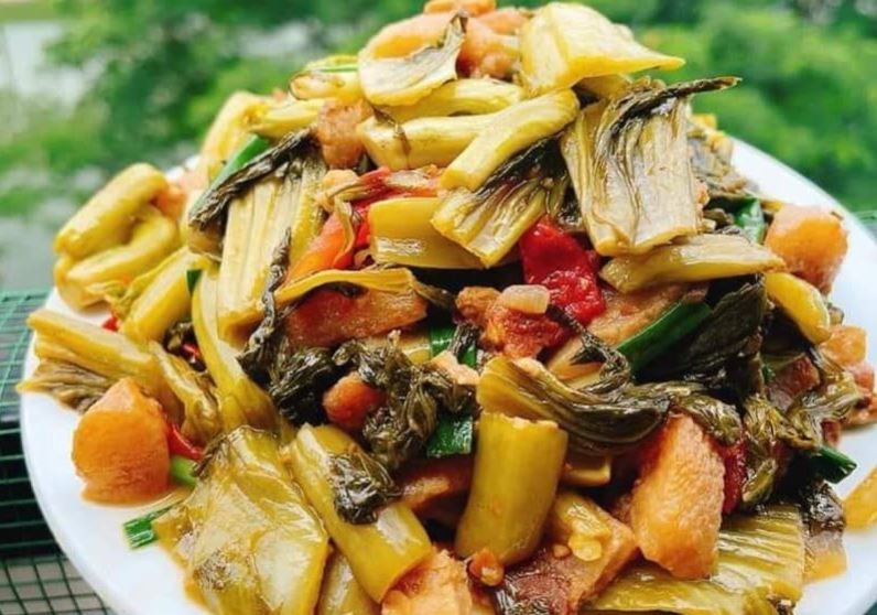 tóp mỡ xào dưa 1