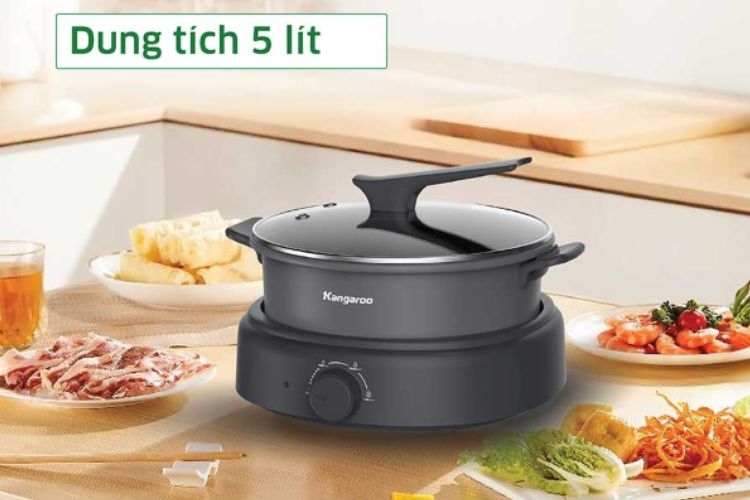 Gợi ý top nồi lẩu điện 5 lít tốt nhất 2026, giúp bữa tiệc gia đình thêm trọn vẹn