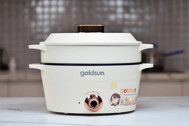 Top nồi lẩu điện có xửng hấp ảnh 2