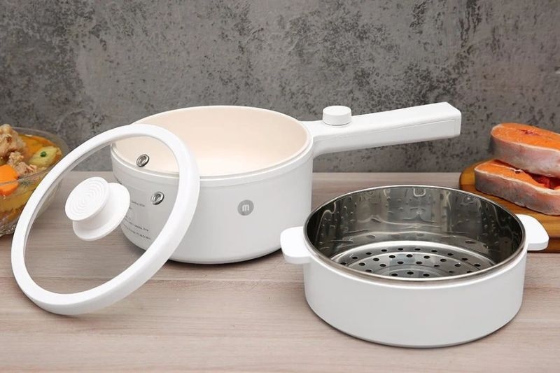 Top nồi lẩu điện có xửng hấp ảnh 5