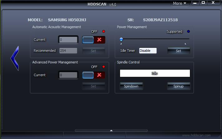 HDDScan