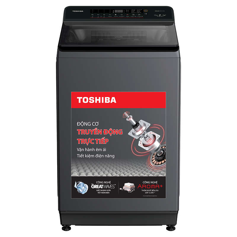 Máy giặt Toshiba Inverter 13 kg AW-T26D1400TV (MG)