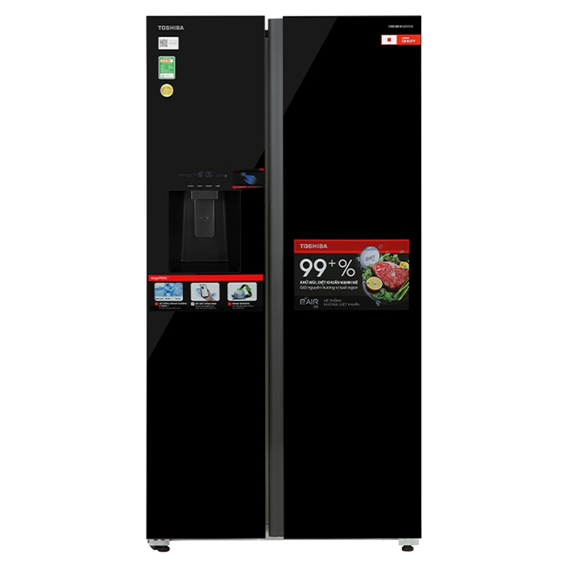 Tủ lạnh Toshiba Inverter Side By Side 568 lít GR-RS755WIA-PGV(22)-XK