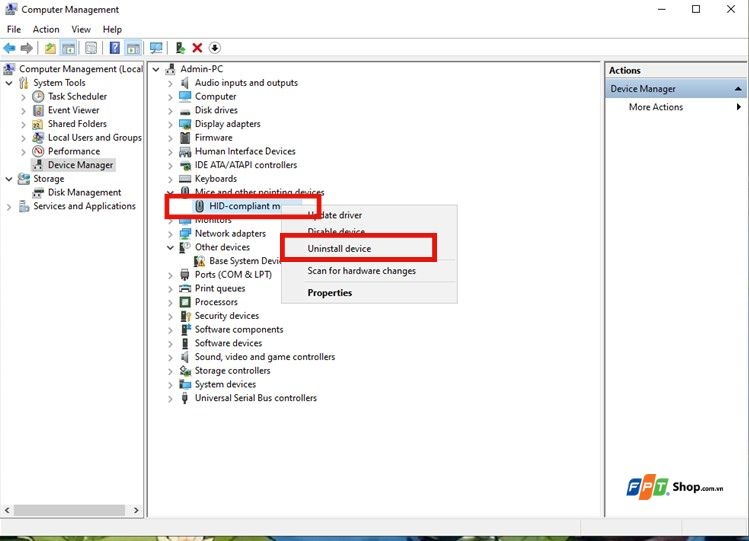 Touchpad không click được trái phải (ảnh 4)