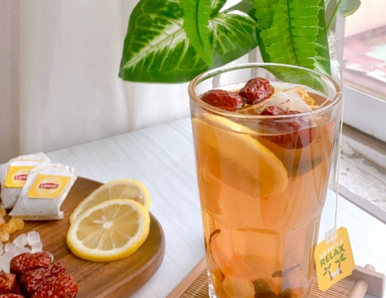 trà cam xí muội 1