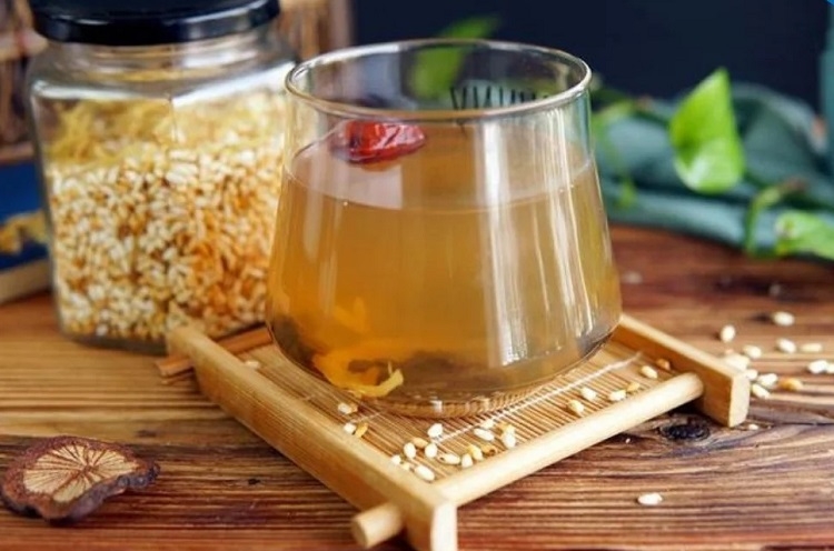 Trà gạo gừng rang (Hình 1)