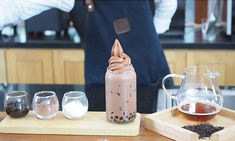 Trà sữa socola (Hình 6)