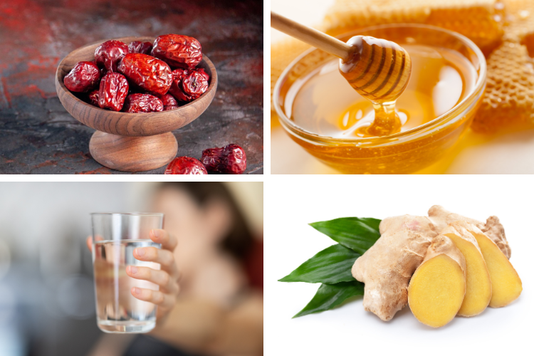 Trà táo đỏ mật ong hình 2