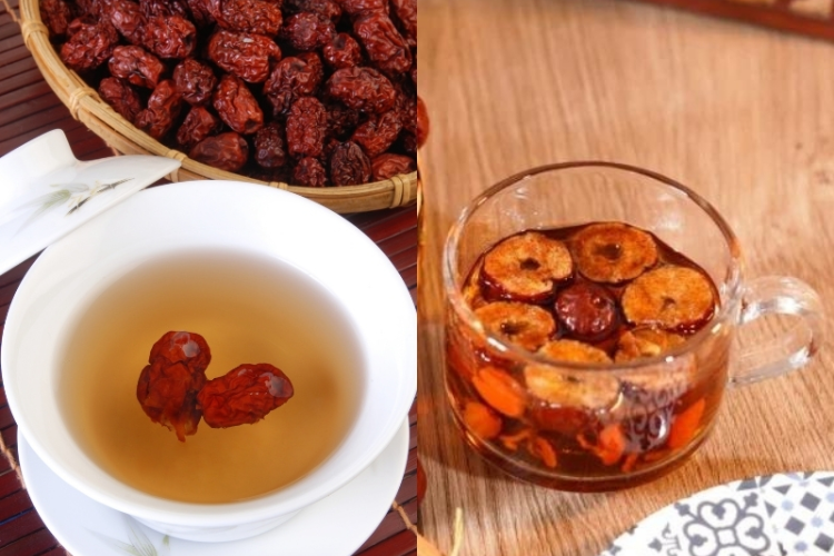 Trà táo đỏ mật ong hình 6