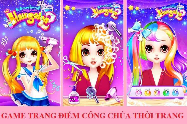 Trang điểm công chúa thời 5