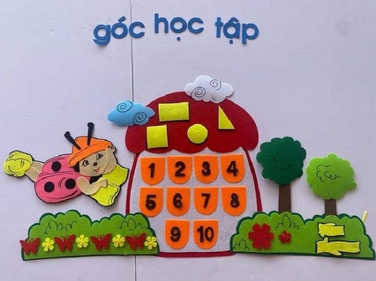 trang trí lớp mầm non theo hướng mở 39
