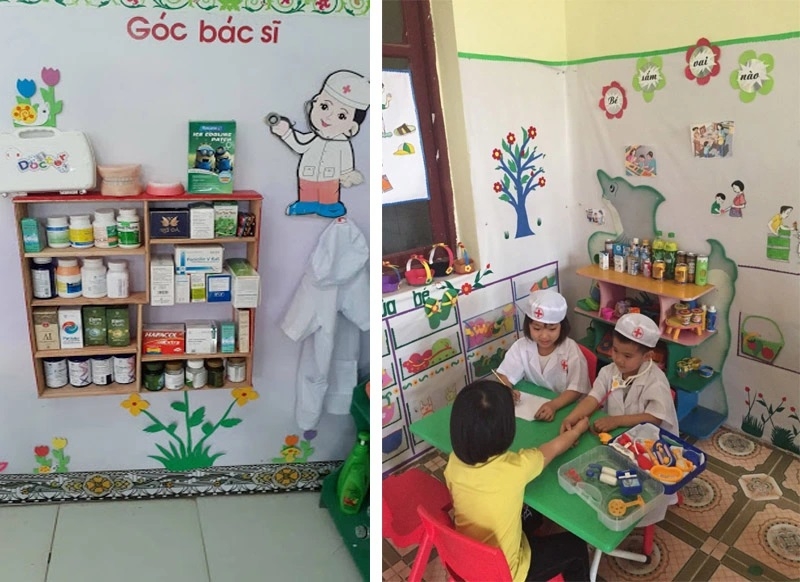 trang trí lớp mầm non theo hướng mở 46