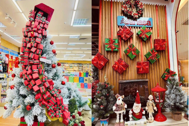 trang trí noel văn phòng 10