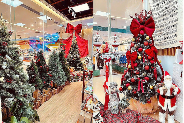 trang trí noel văn phòng 12