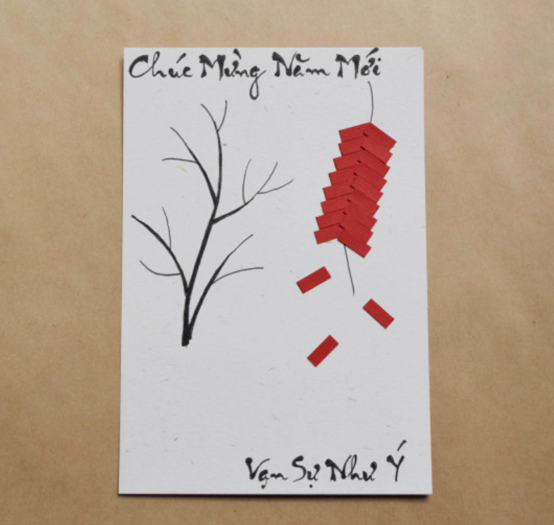 Trang trí thiệp Tết ảnh 7