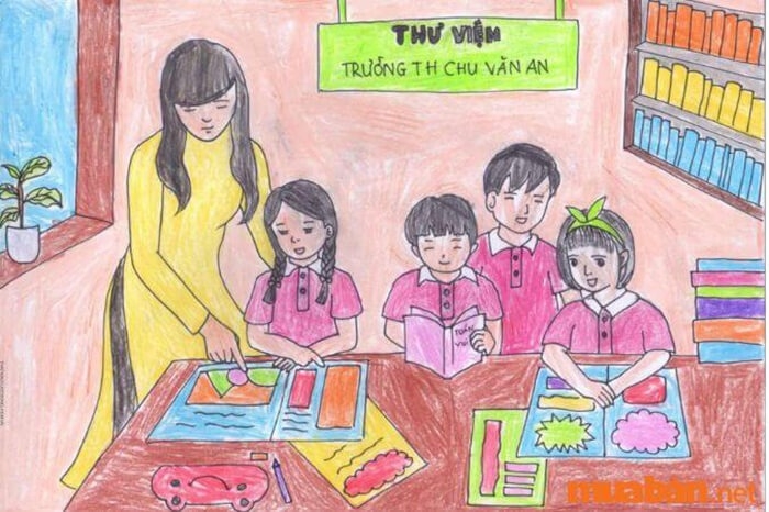 tranh vẽ 20/11 ảnh 34