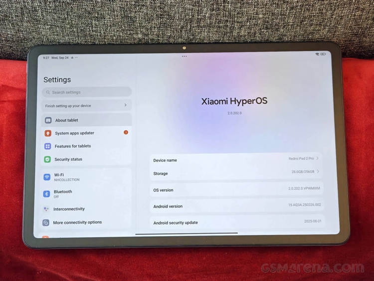 Trên tay Redmi Pad 2 Pro: Giá mềm, màn hình mờ chống chói - hình 7