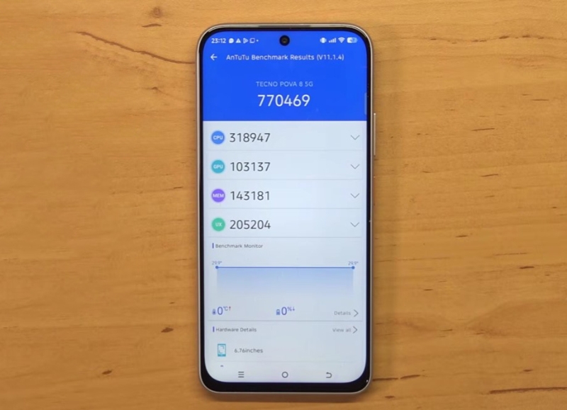 Trên tay TECNO Pova 8- hình 8