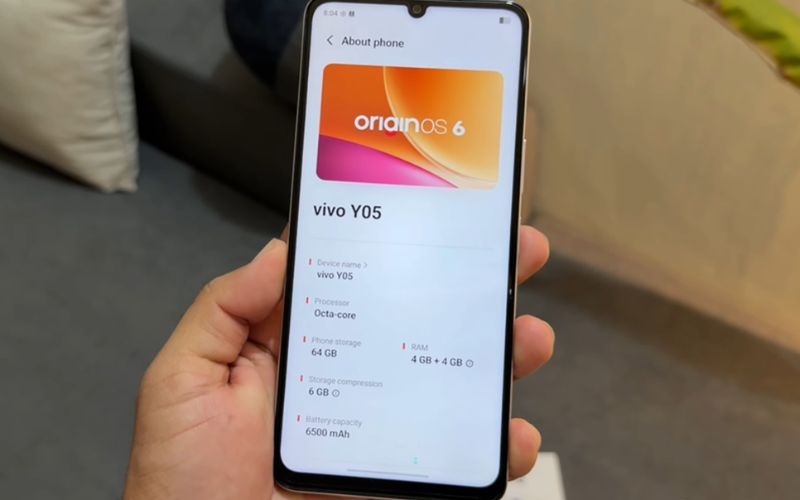 Hiệu năng vivo Y05