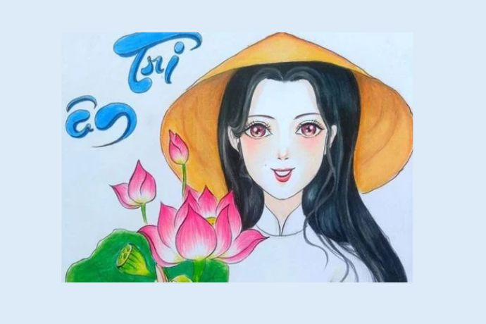 Vẽ chân dung thầy cô