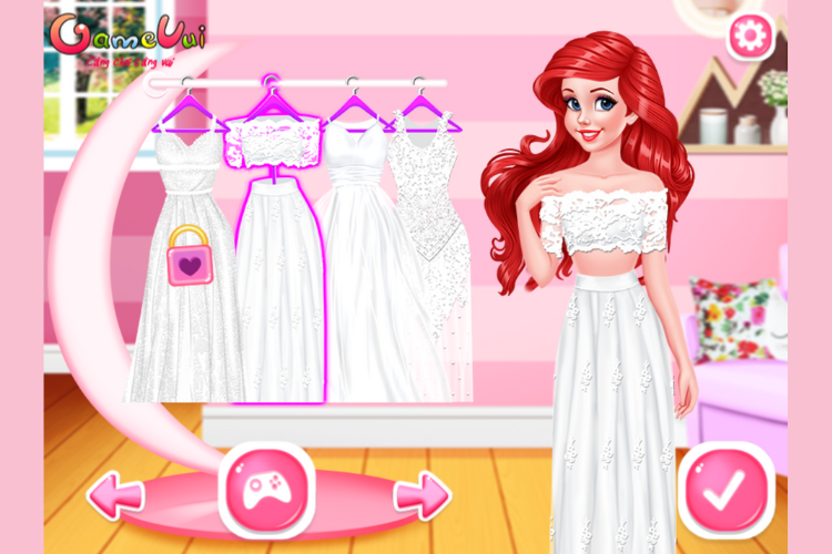 trò chơi trang điểm cô dâu 3