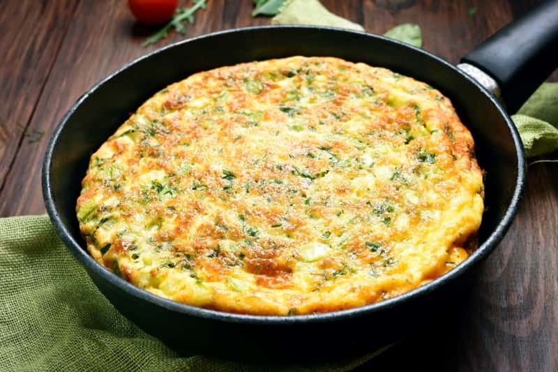 trứng đúc nấm rán 4