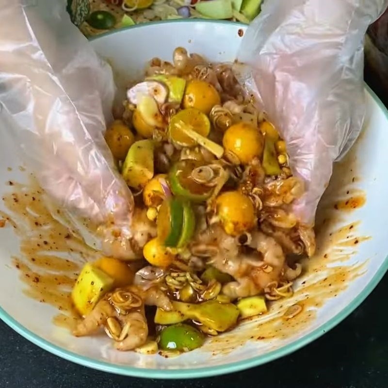 trứng non sốt thái (hình 6)